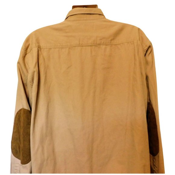 RedHead Shooting Shirt XLT Brown Hunting Quilted Pads Long Sleeve - Picture 7 of 8